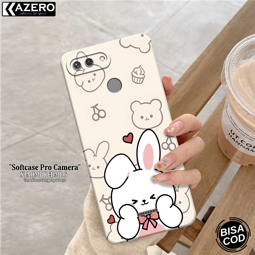 Case XIAOMI REDMI 6 Fashion Case Kartun  Softcase XIAOMI REDMI 6 Silikon Pro Camera Kesing XIAOMI RE