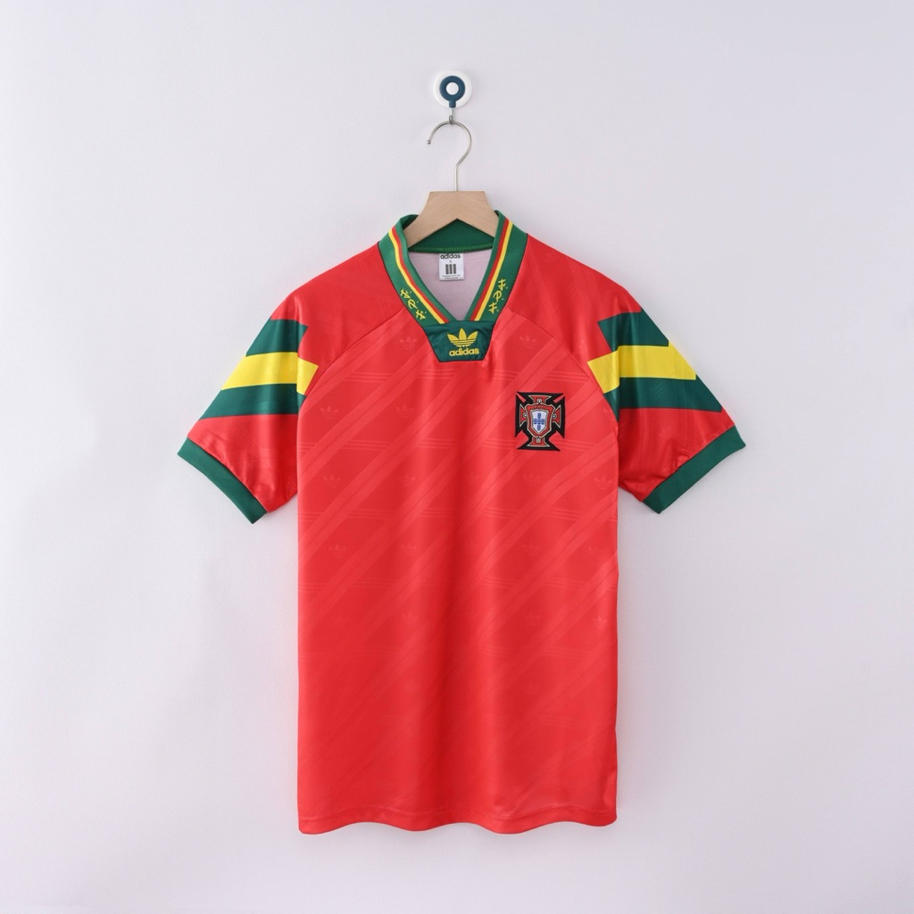 jersey retro timnas portugal euro 1992 home kit jersey