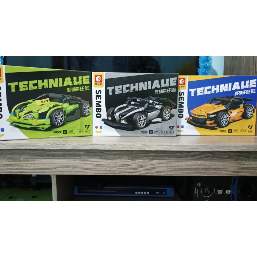 mainan lego mobil rakit sembo