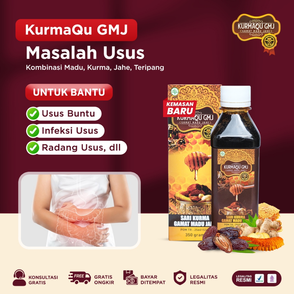 OBAT USUS BUNTU - INFEKSI USUS - RADANG USUS - KURMAQU KURMASARI + MADU