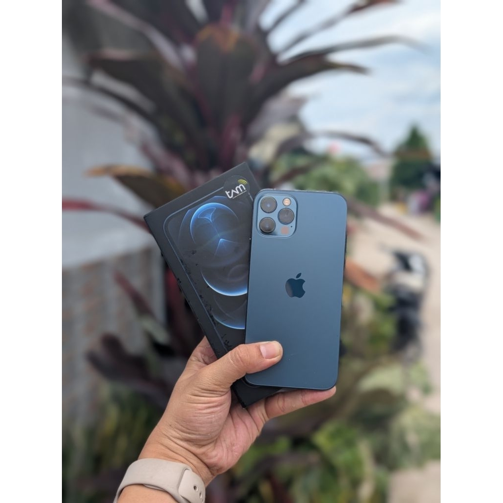 iPhone 12 Pro 128 iBox Second Original Mulus