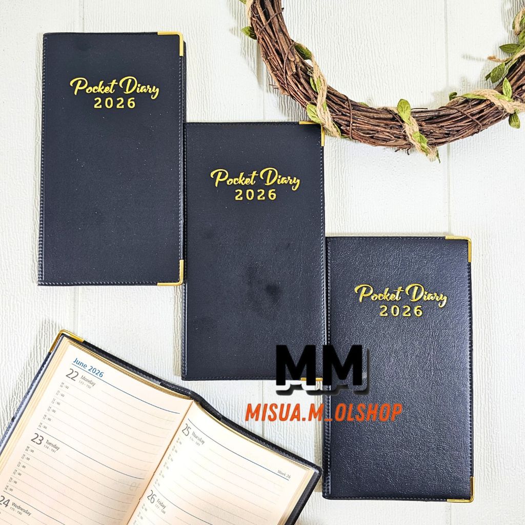 

AGENDA POCKET DIARY TAHUN 2026 / AGENDA SAKU TAHUN 2026 TERBARU