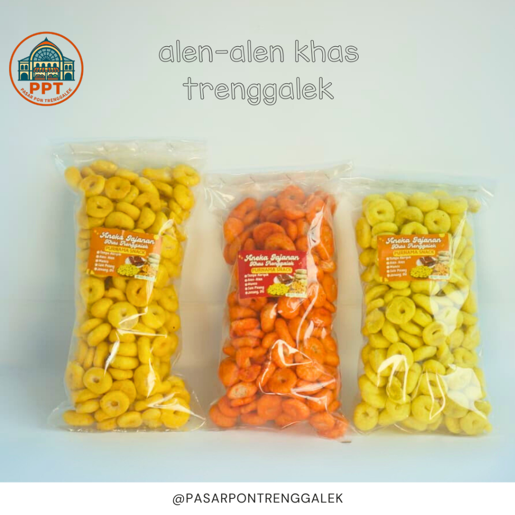 

ALEN-ALEN |MAKANAN KHAS TRENGGALEK|250GR|RENYAHDANGURIH