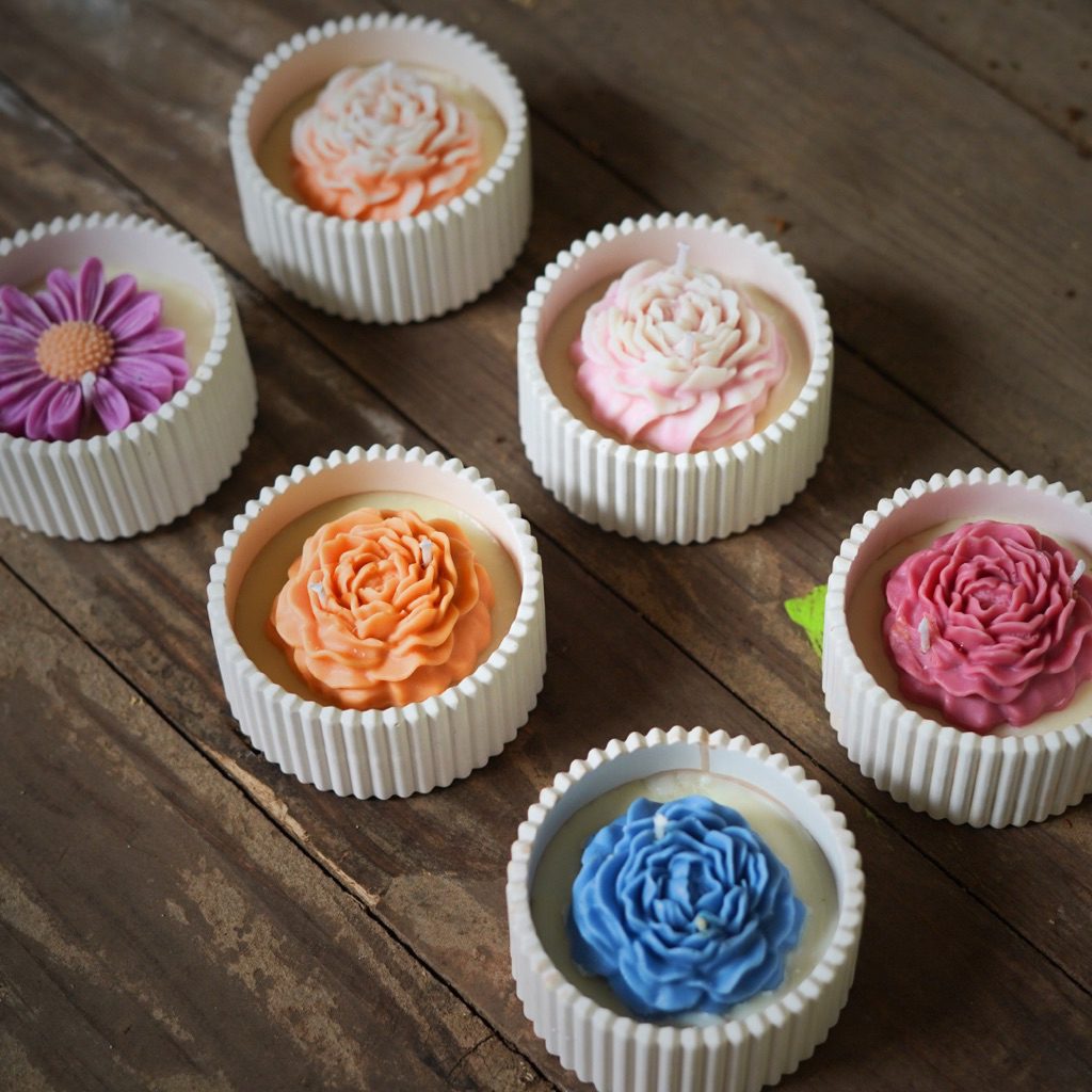 (SOUVENIR ONLY/NON AROMA) Souvenir lilin soy wax murah / Lilin Unik/ Lilin Aroma Terapi / Souvenir l