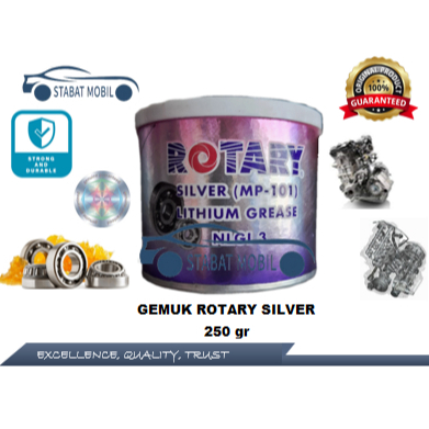 Gemuk Rotary Silver Lithium Grease (250 gr)