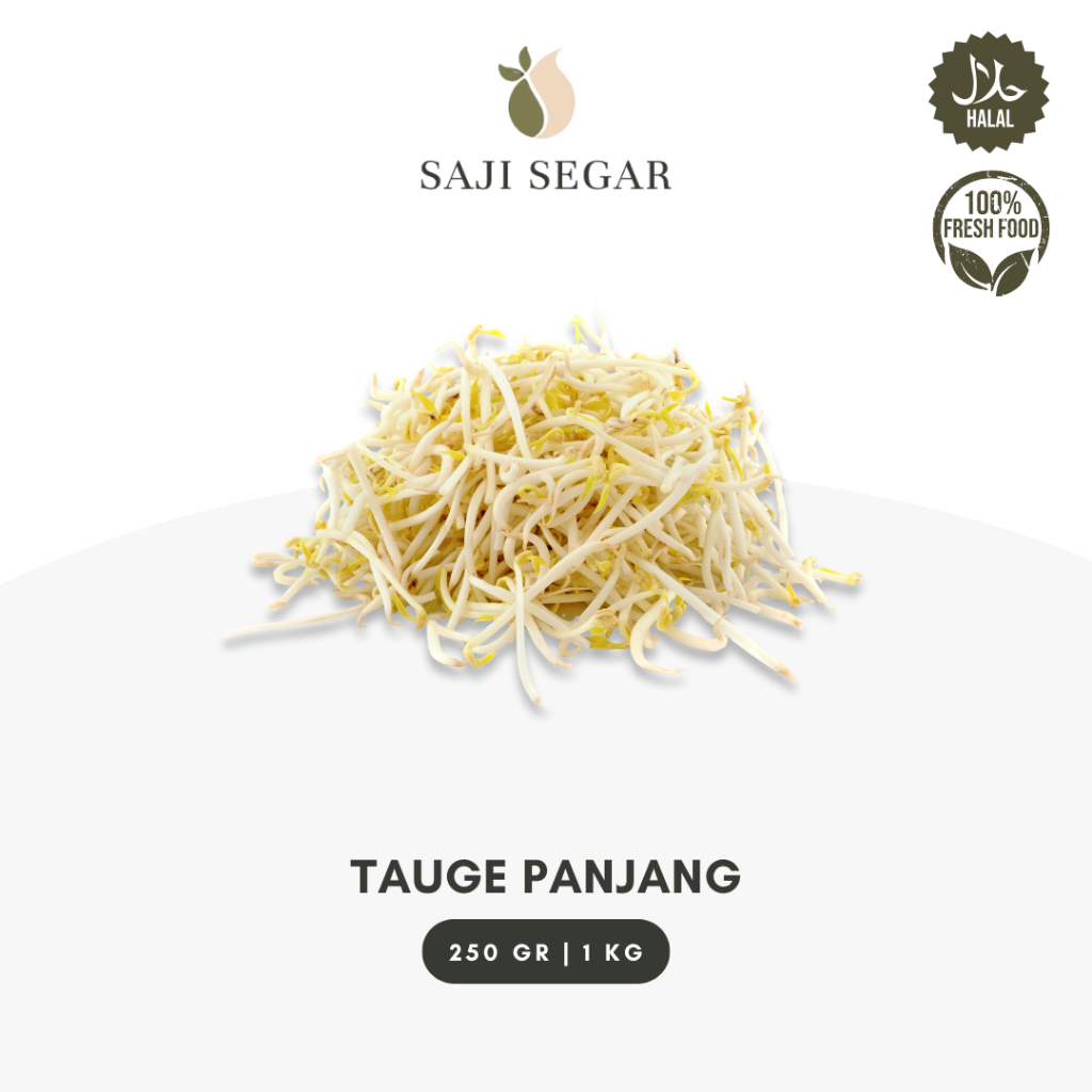

Saji Segar Tauge / Toge Panjang Segar Premium