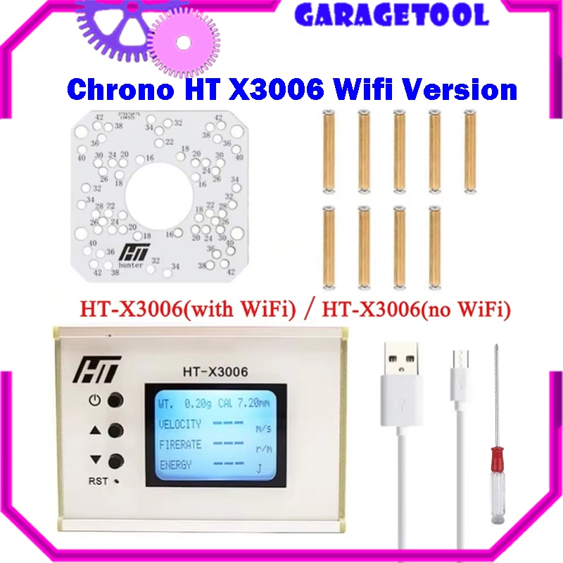 GT| [100% Original] Hante Chrono HT X3006 Wifi Version Alat Ukur Kecepatan FPS Digital Chronograph H