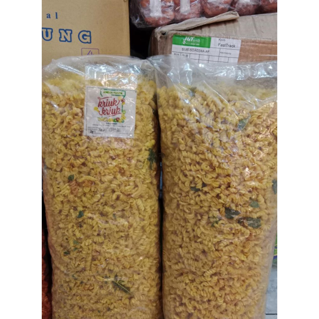 

Makaroni Spiral Ori Daun Jeruk