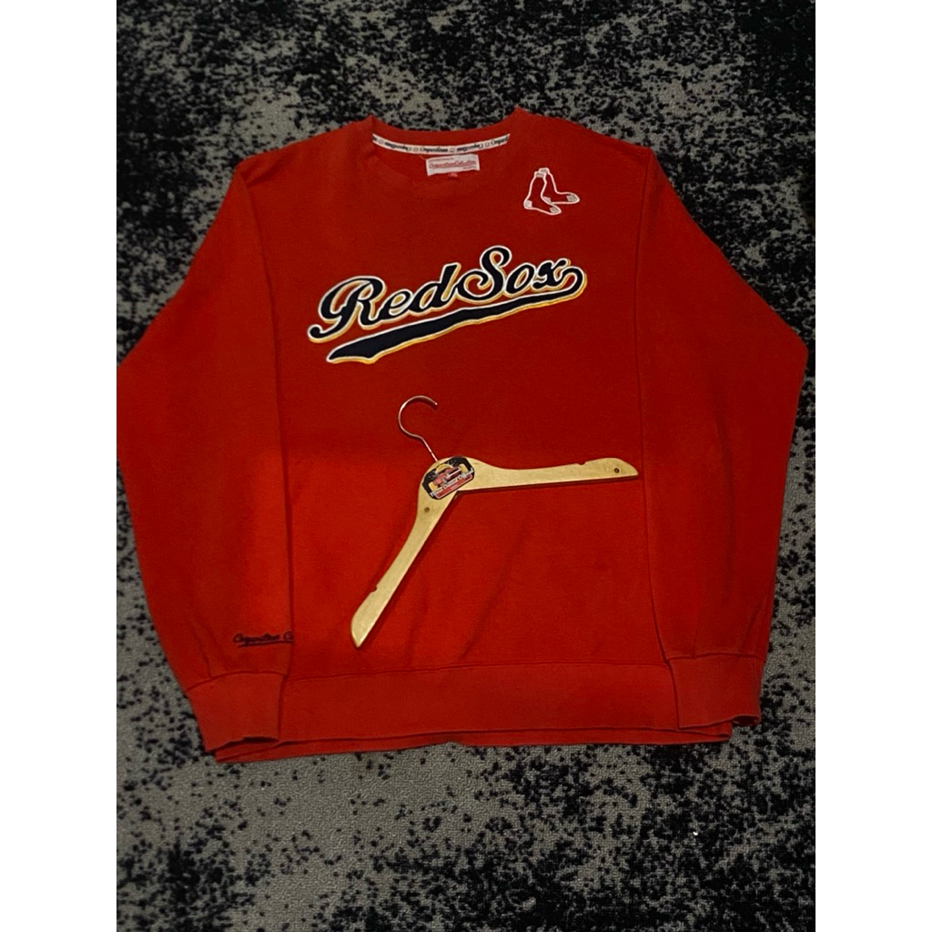 JAKET HOODIE CN REDSOX MERAH