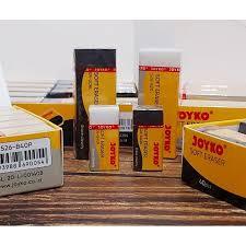 

JOYKO Eraser | Penghapus Pensil Putih Hitam 526 B40P | 526-B40BL / Setip Gasing ER-20BP / ER-20BL