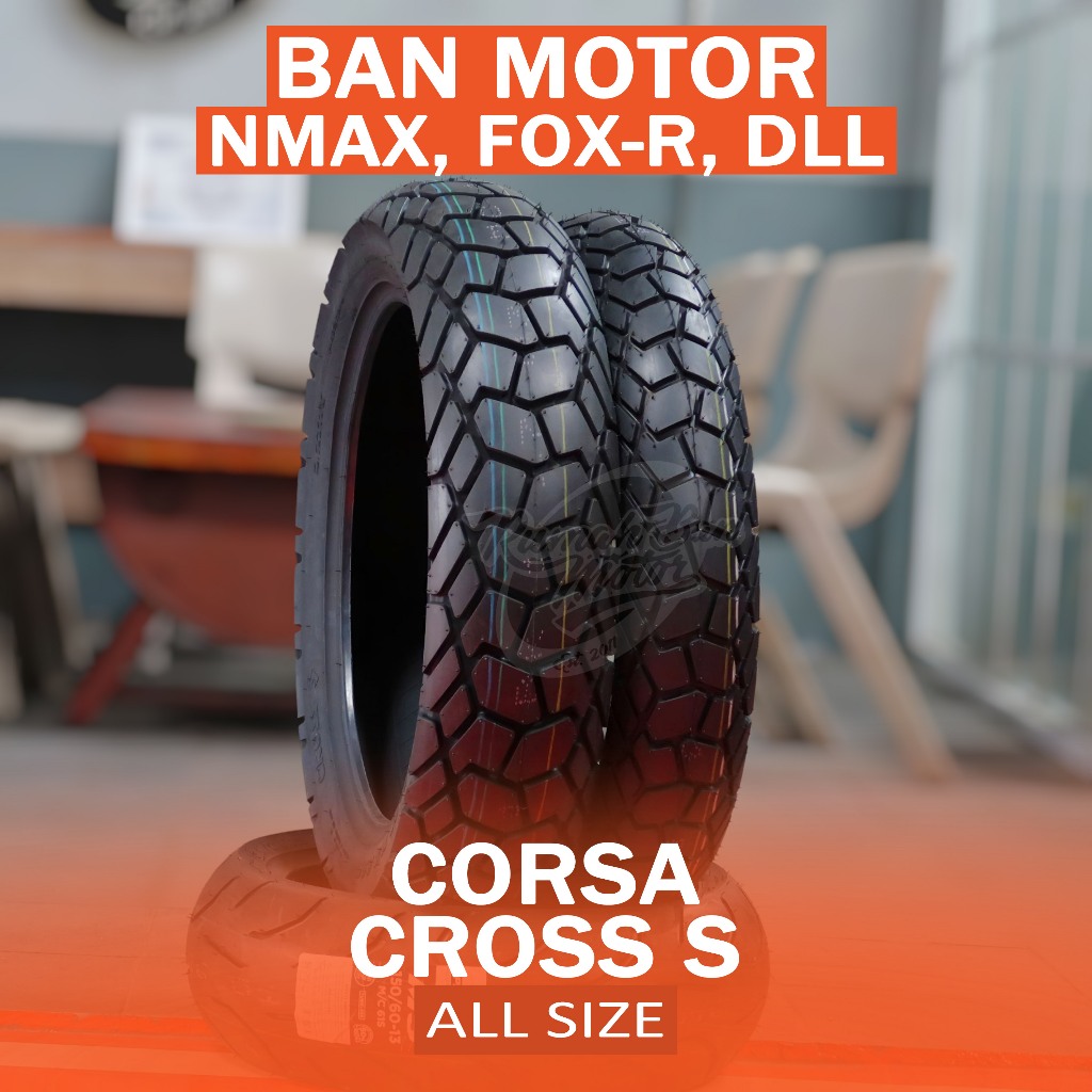 CORSA PLATINUM CROSS S 110/70-13 120/70-13 130/70-13 140/70-13 Ban Adventure Nmax ADV 150