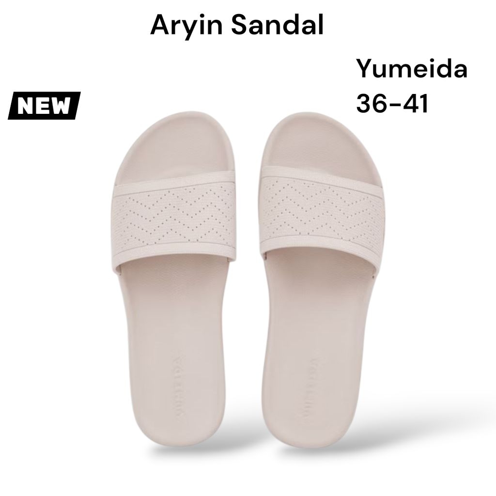 Sendal wanita Yumeida LD-23025 Sandal Karet Eva Premium Motif Kekinian Ringan FlatShoes Cewe