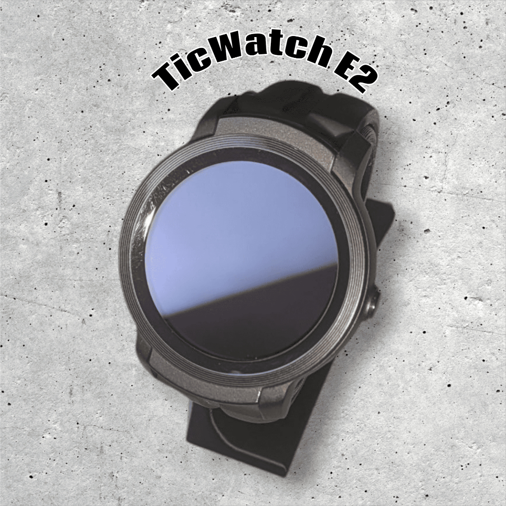 TicWatch E2 - Smartwatch Jam Tangan Bluetooth Wear OS Google GPS Fitness Tracker Running Lari Second