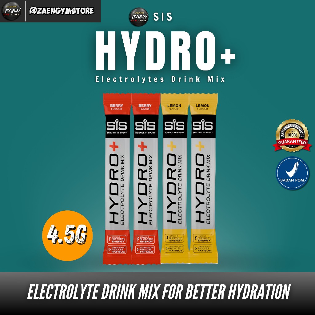 

SIS HYDRO+ ELECTROLYTE DRINK MIX ECER PER PIECE