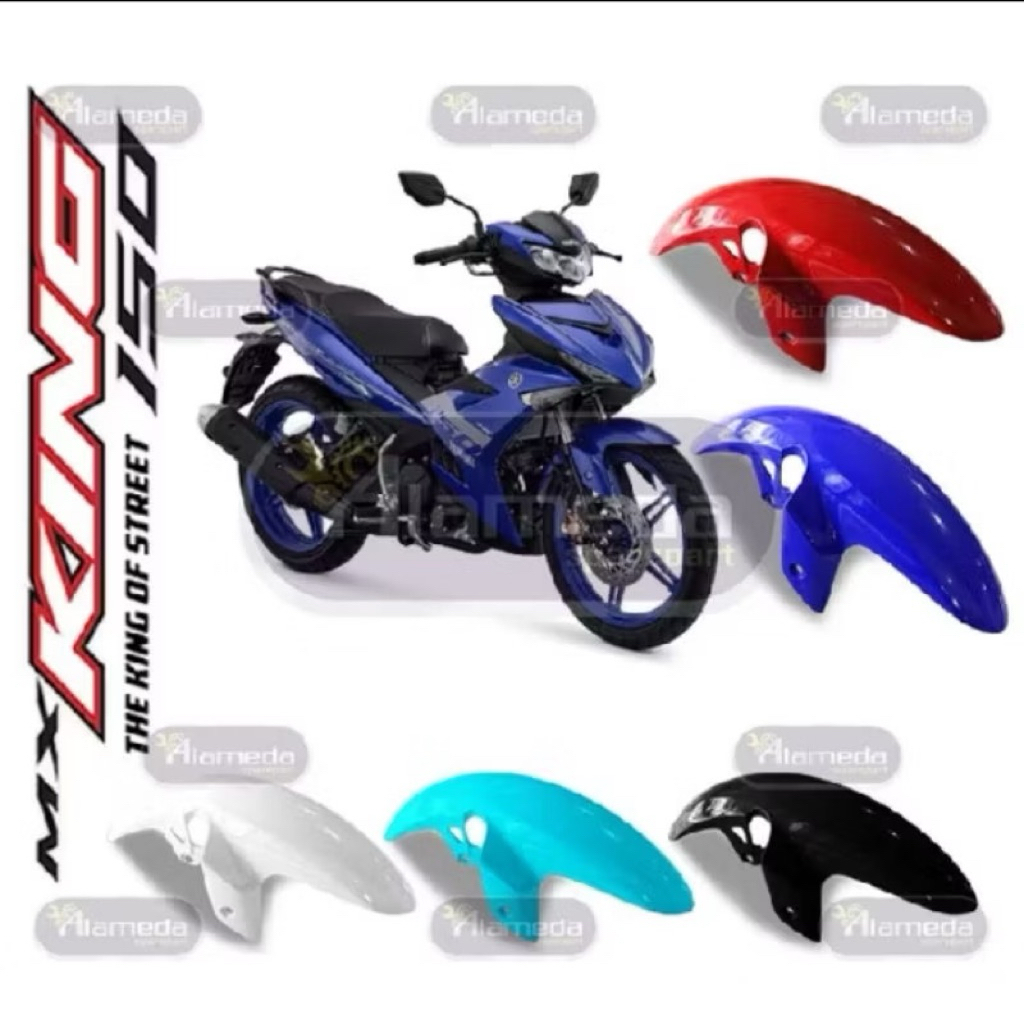 Slebor depan spakbor slebor jupiter Mx king new v2 spakbor depan jupiter mx king semua warna slebor 