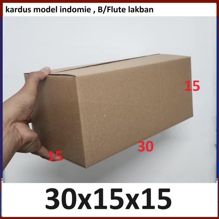 

Kardus / Box / uk. 30x15x15 cm B FLUTE/SINGLE WALL/INDOMIE
