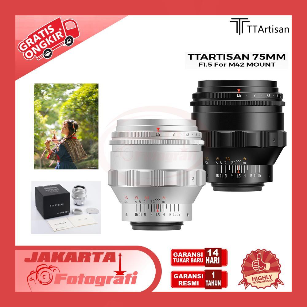 TTArtisan 75mm f1.5 Full-Frame Swirly Bokeh Lens For M42