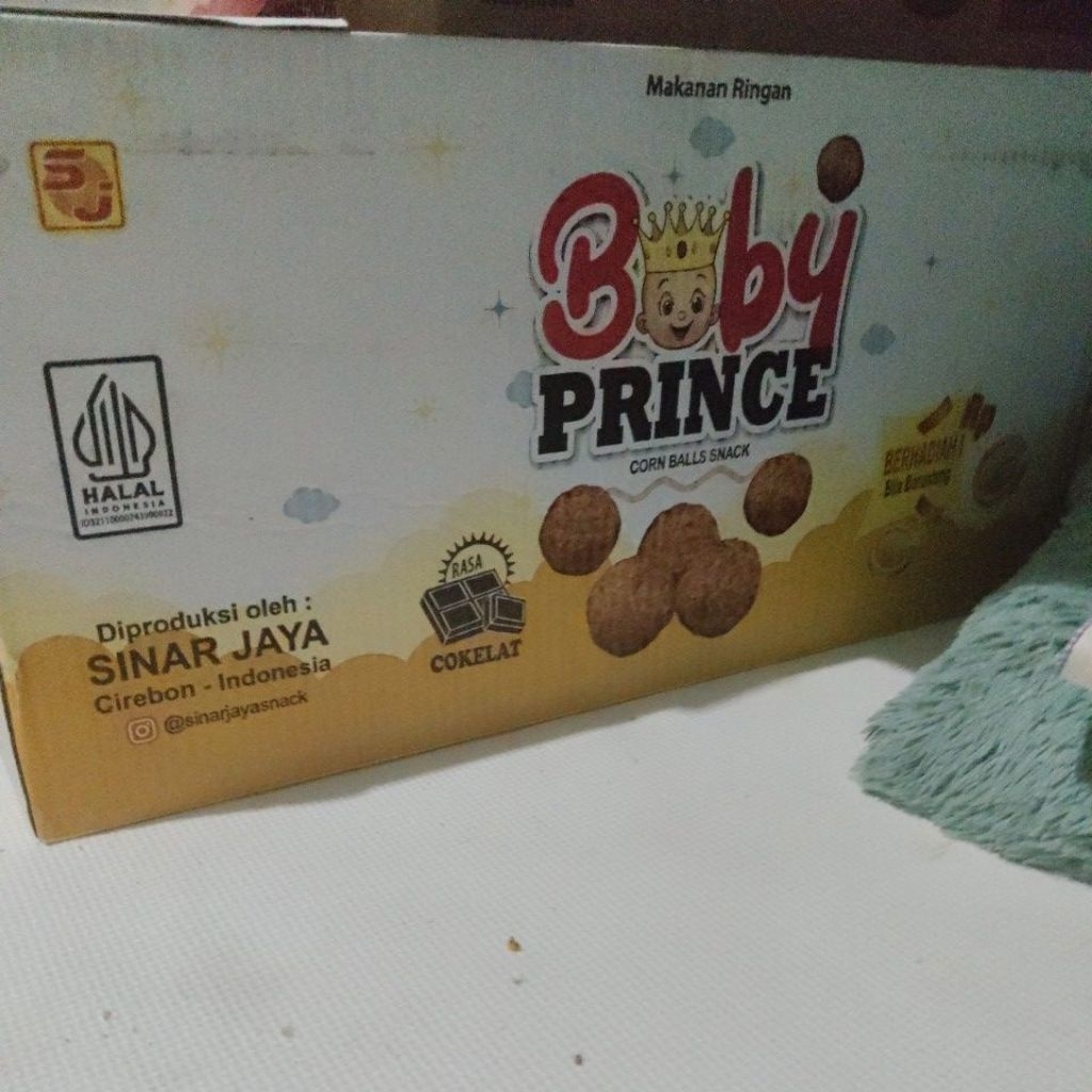 

ciki baby prince satu dus isi 40 pcs