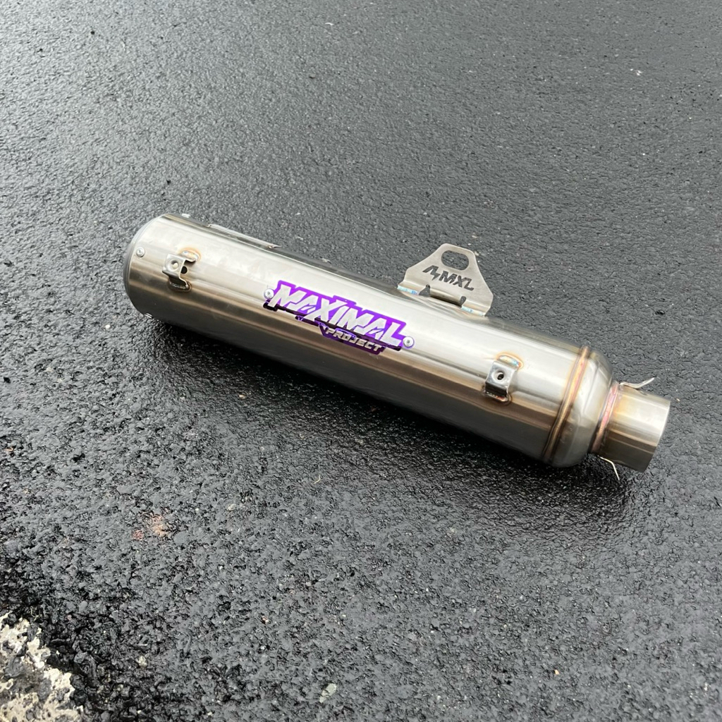 Silencer Knalpot Standar Racing 5tp inlet 50 Jupiter Vega Original Maximal Project