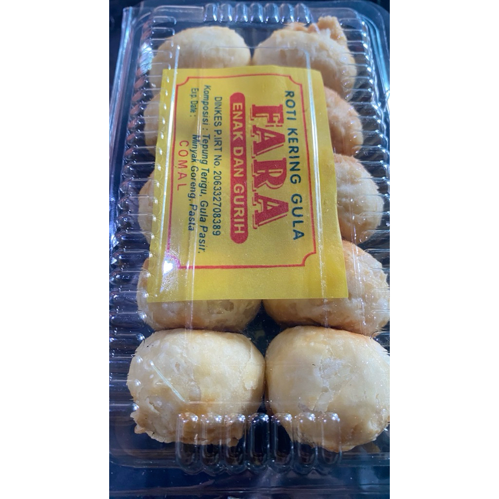 

2 PACK KUE KERING JADUL ISI 10 BIJI/ KUE KERING GULA ENAK DAN GURIH