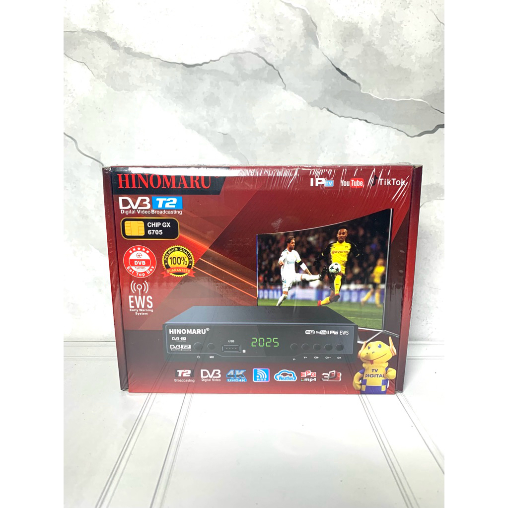 Set Top Box STB Digital HDMI Hinomaru HD Youtube Netflix