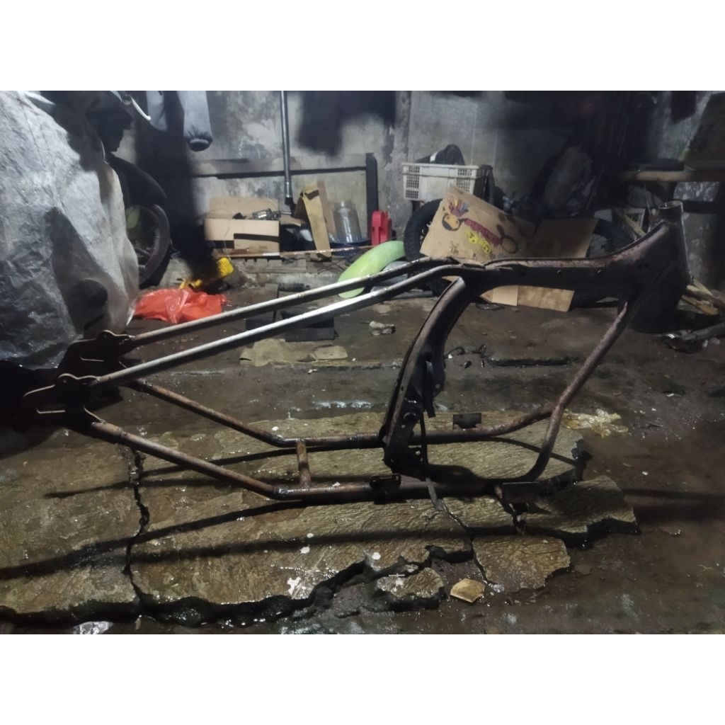 Frame rigid chopper rangka chopper