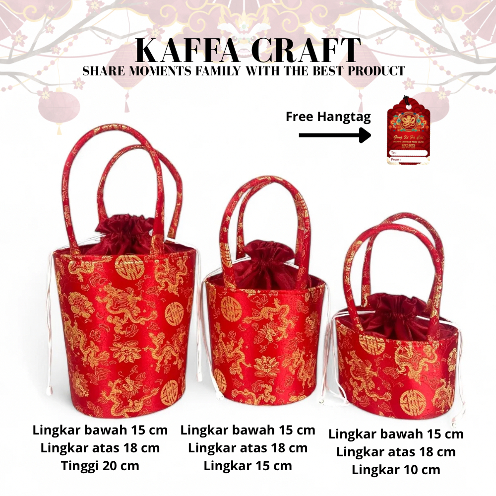 

KaffaCraft - Tas Parcel Cheongsam imlek Premium Trendy Natal Terbaru
