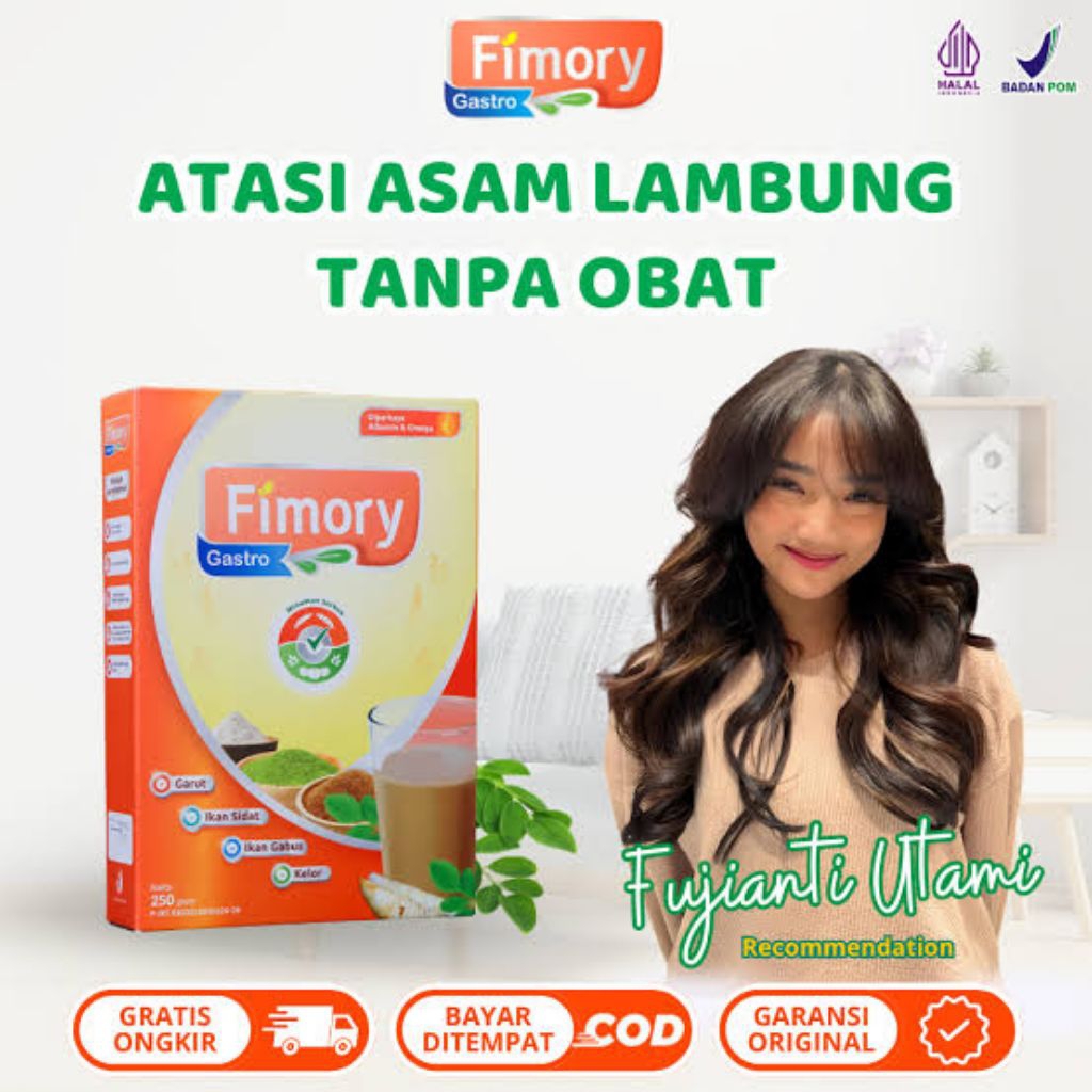 

Promo Fimory Gastro 250gr Minuman Susu Sehat dan Pereda Asam Lambung Asli Original