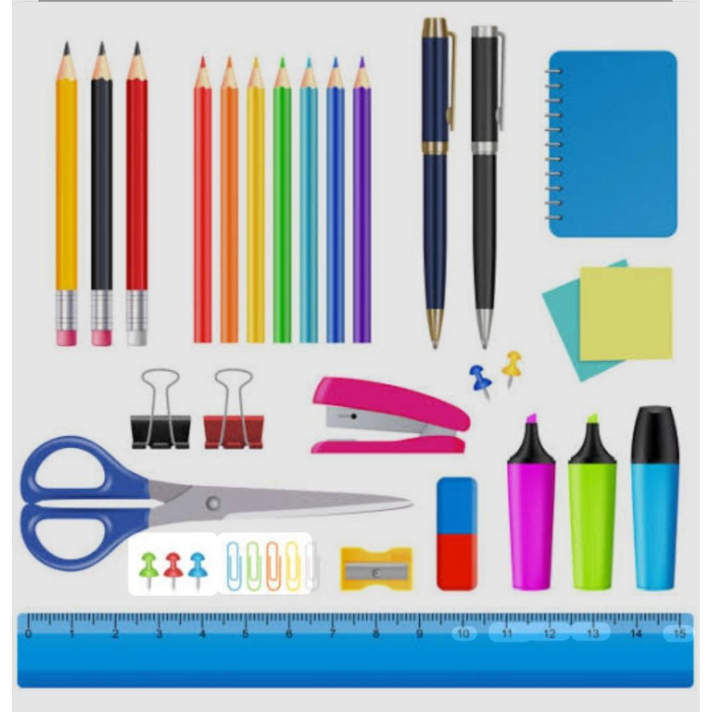 

Alat tulis dan menggambar anak anak