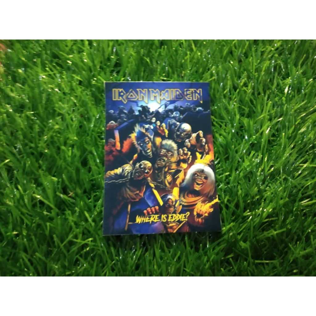 

stiker vinyl iron maiden