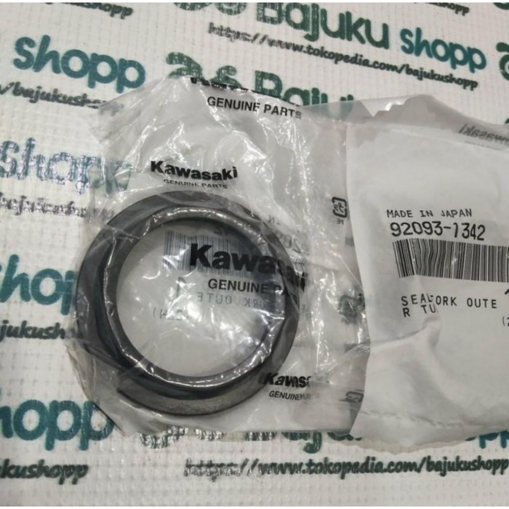 SEAL DEBU SHOCK DEPAN SEAL FORK OUTER TUBE KLX250 KLX250 HARGA SEPASANG