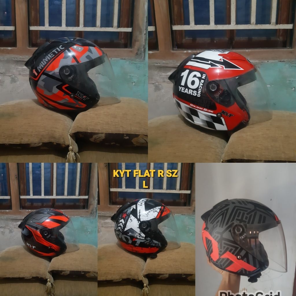 KYT GALAXY SLIDE FLAT R MOTIF VERSION