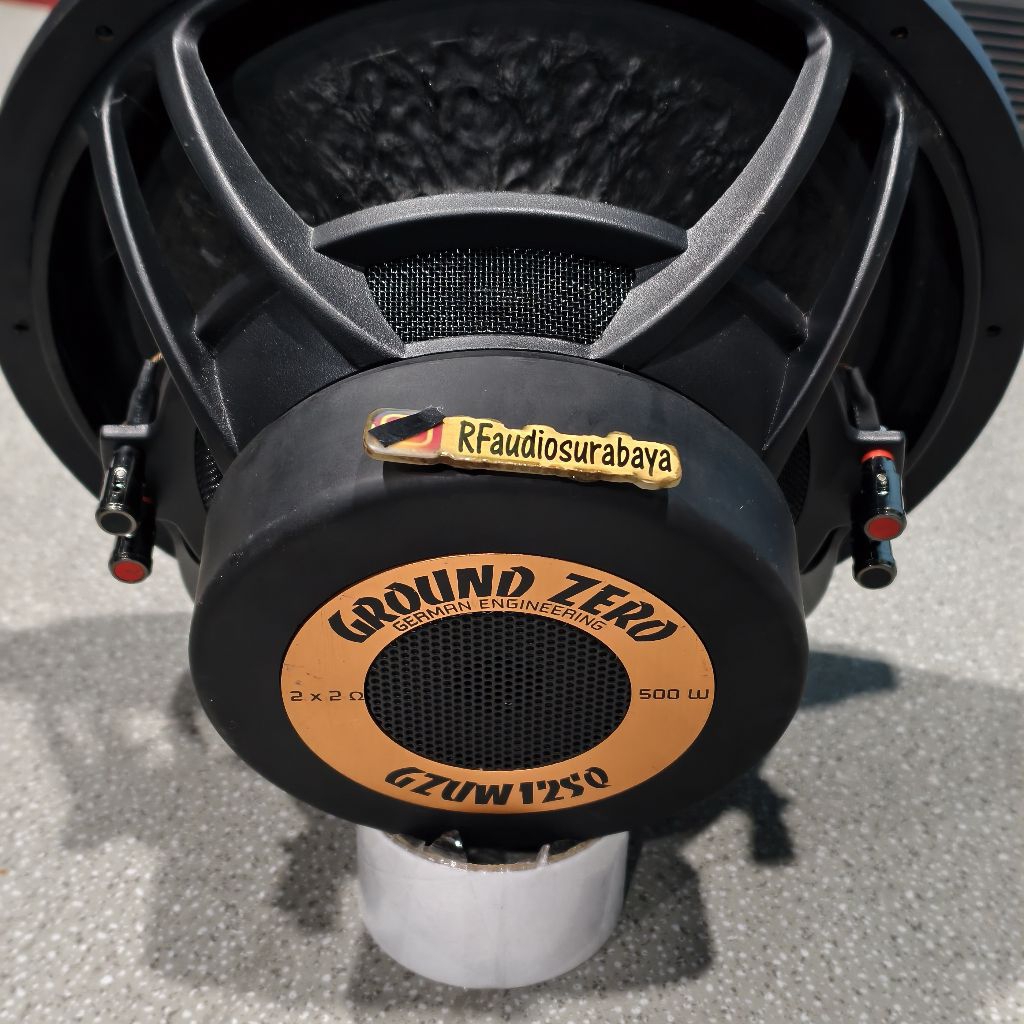 SUBWOOFER  GROUND ZERO URANIUM GZUW 12 SQ dual 2 ohm 12 inch ( second)
