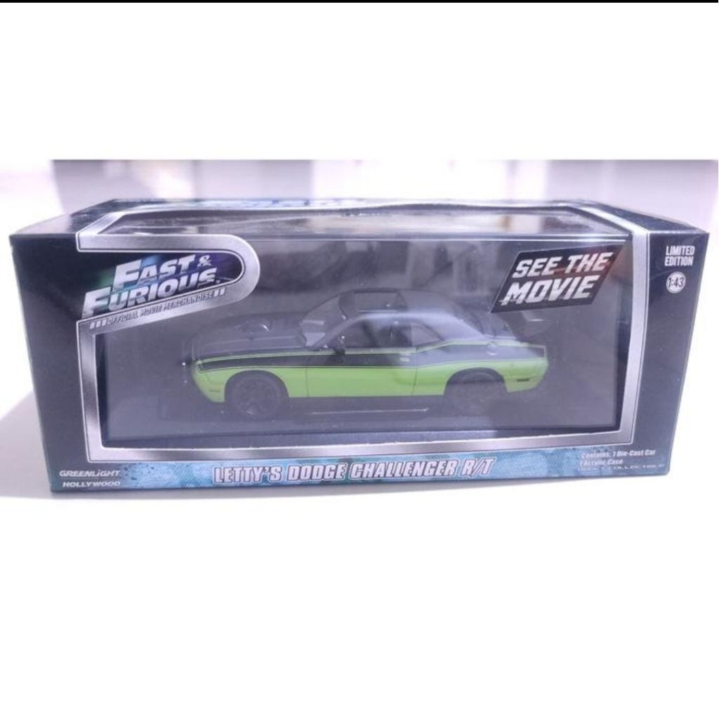 Diecast Greenlight Dodge Challenger Letty's