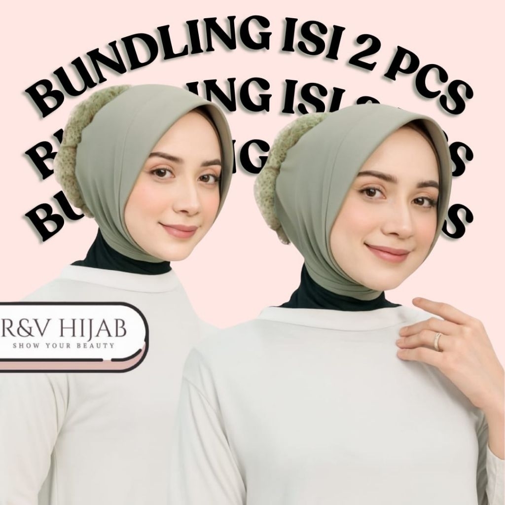 Paket isi 2 pcs Ciput marsha cepol / Ciput turky marsha