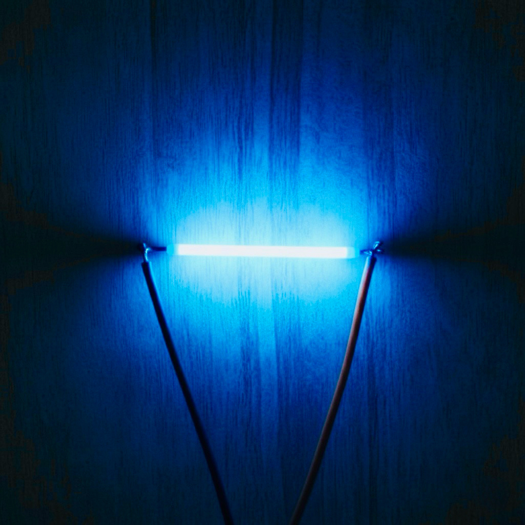 LED Filament Edison 3V 38mm 150mA Biru Blue COB LED Filamen Bulb (Grosir)