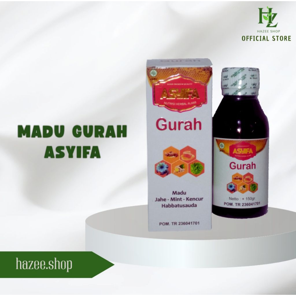 

Madu Batuk Dan Gurah Asyifa Original Jagonya Masalah Dahak Pada Tenggorokan & Hidung 150 gram