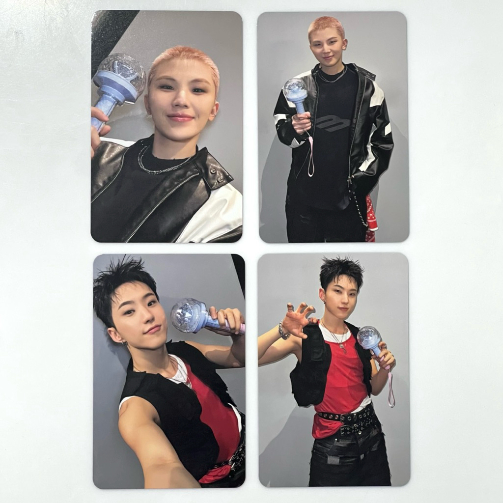 [READY OFFICIAL SET 4x PC 🇮🇩✅] Seventeen HOSHI x WOOZI ‘WARNING’ 2025 Fan Concert Caratzone Photocar