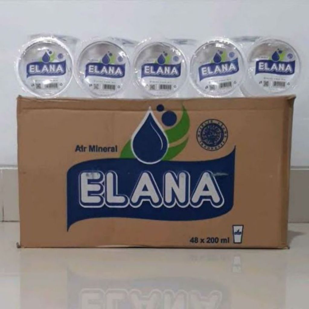 ELANA AIR MINERAL GELAS - 1 DUS