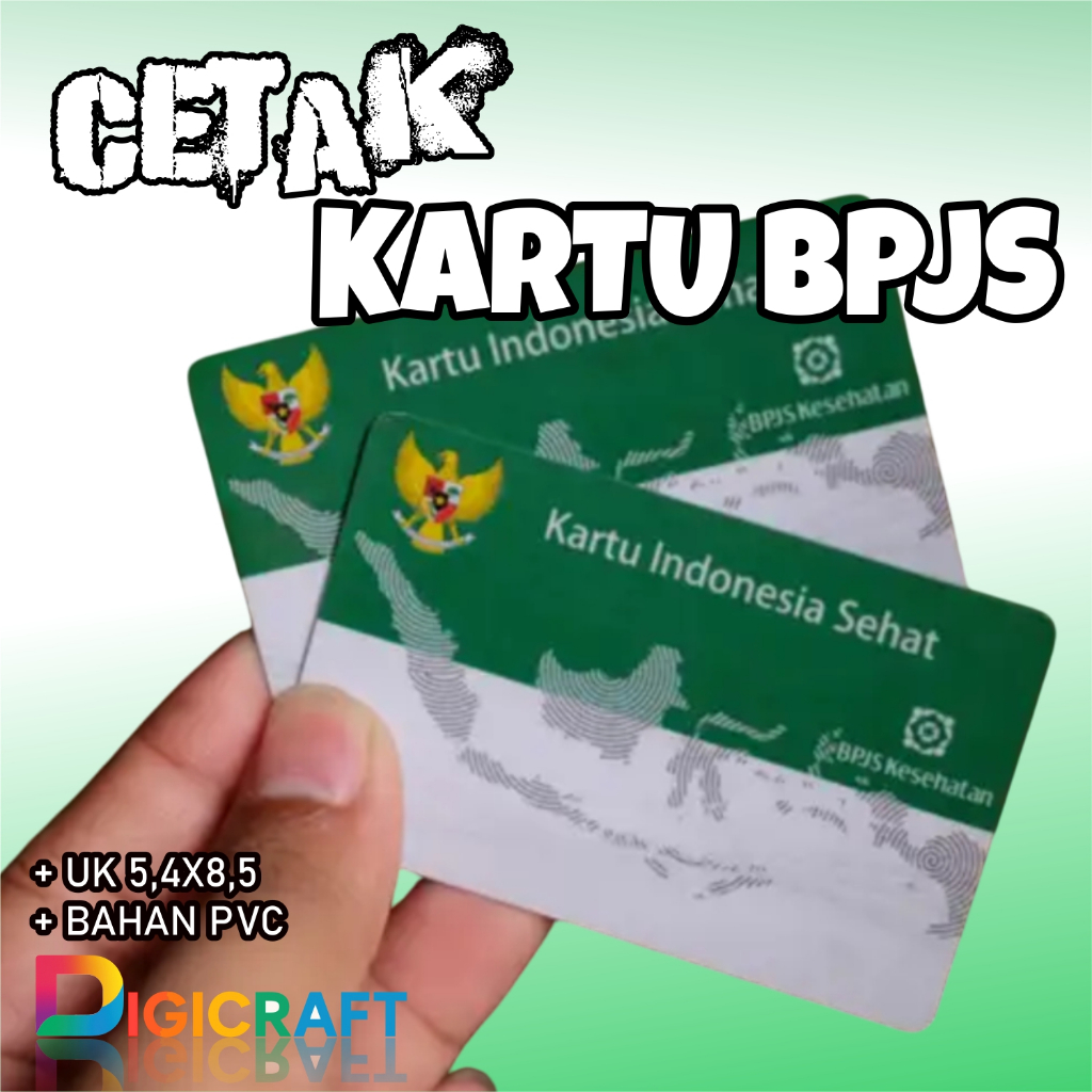 

Cetak Kartu BPJS PVC Premium – Full Color 2 Sisi | Harga 6rb/pcs | Tanpa Minimal Order