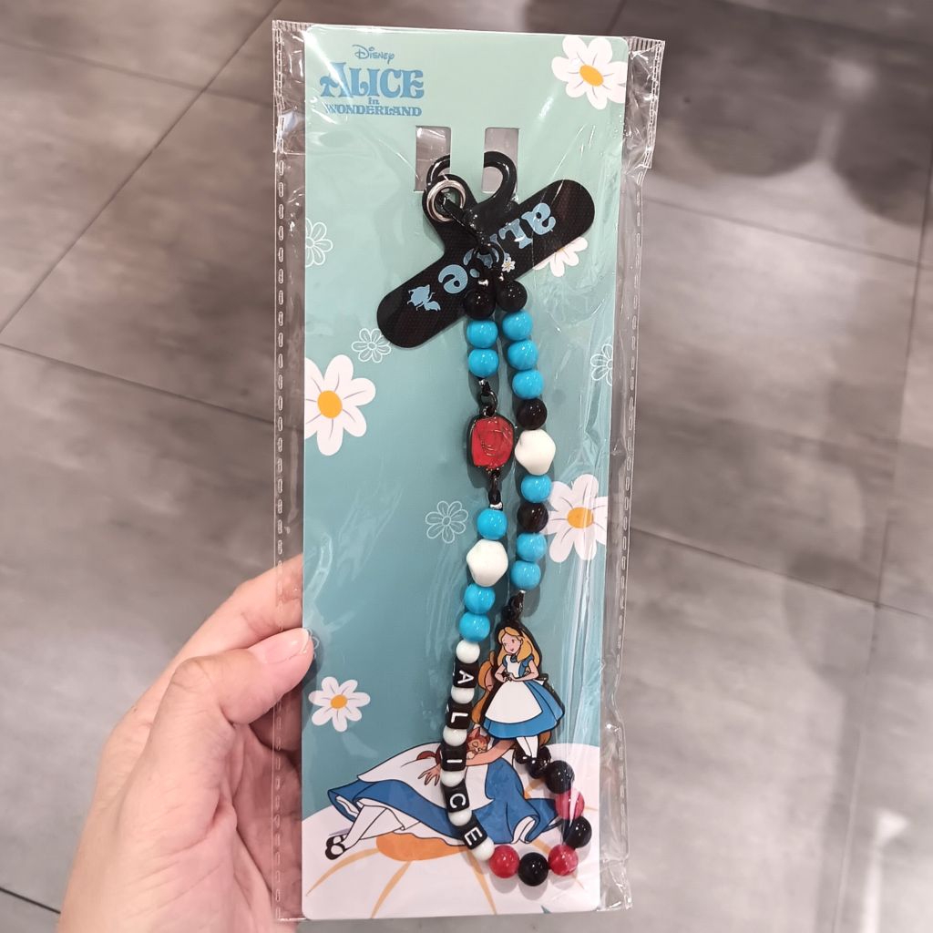 PHONE KEYCHAIN COLORFUL CANDY ALICE IN WONDERLAND