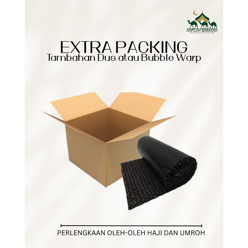 

BUBBLE WARP DAN KARDUS PACKING UKURAN PAS