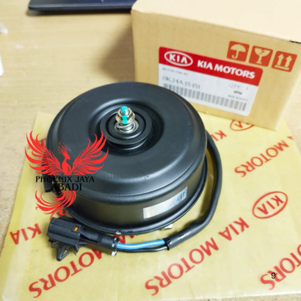 motor fan dinamo fan ac radiator timor made in korea