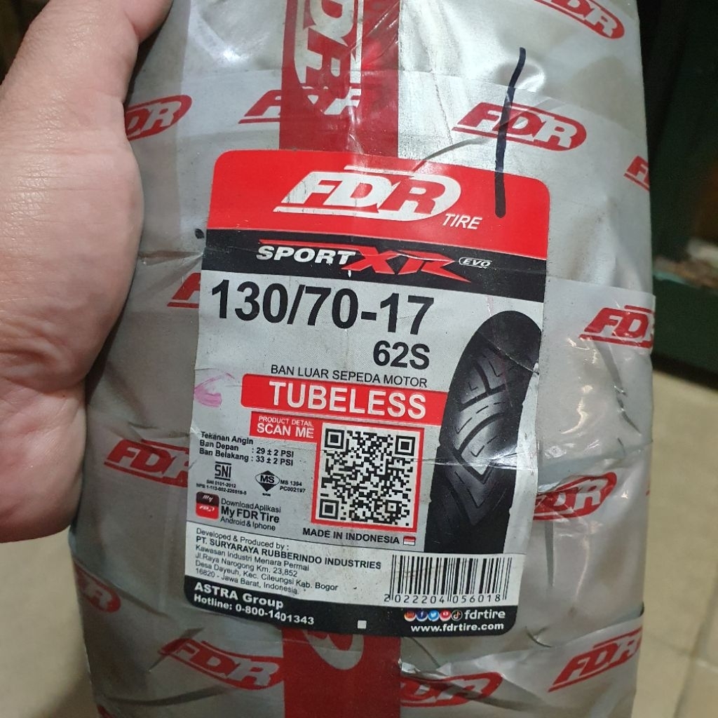 BAN FDR SPORT XR 130/70-17