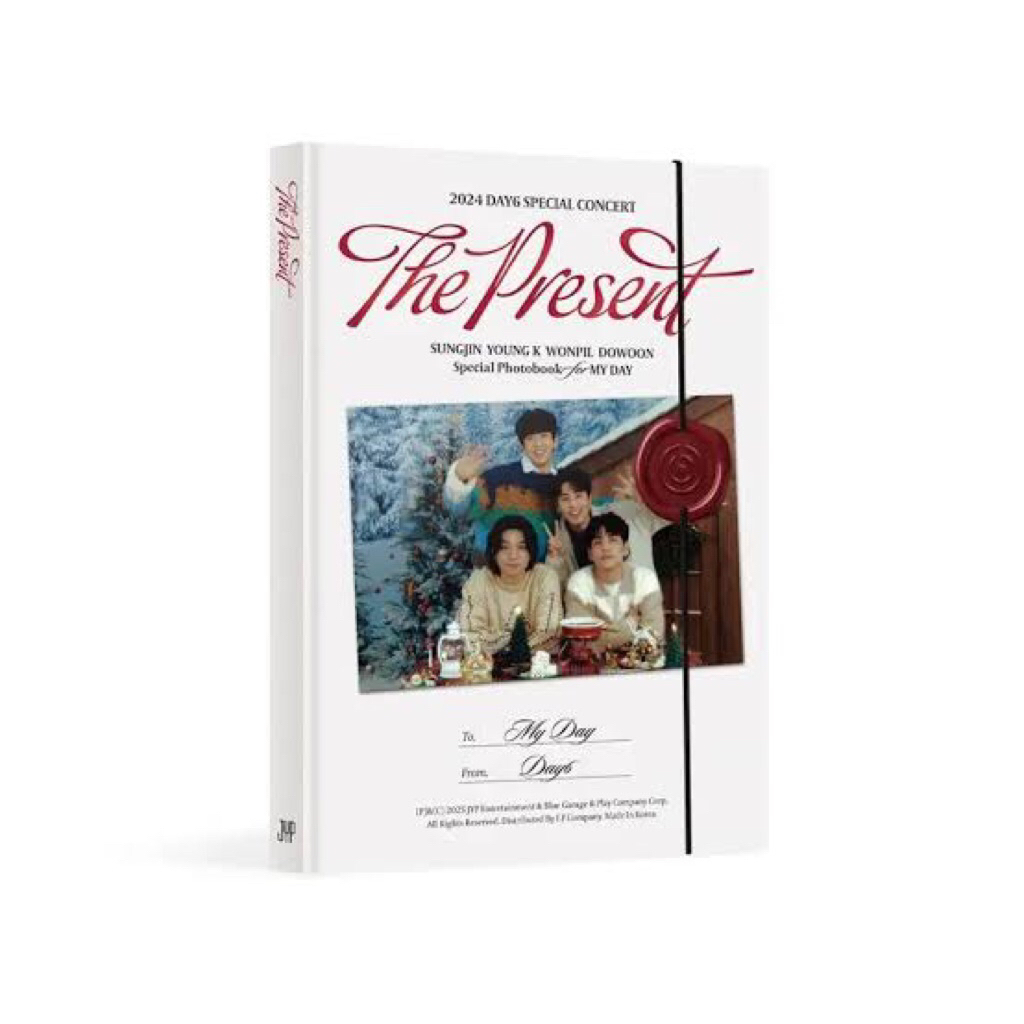 READY STOCK OFFICIAL DAY6 THE PRESENT 2024 SPECIAL PHOTOBOOK