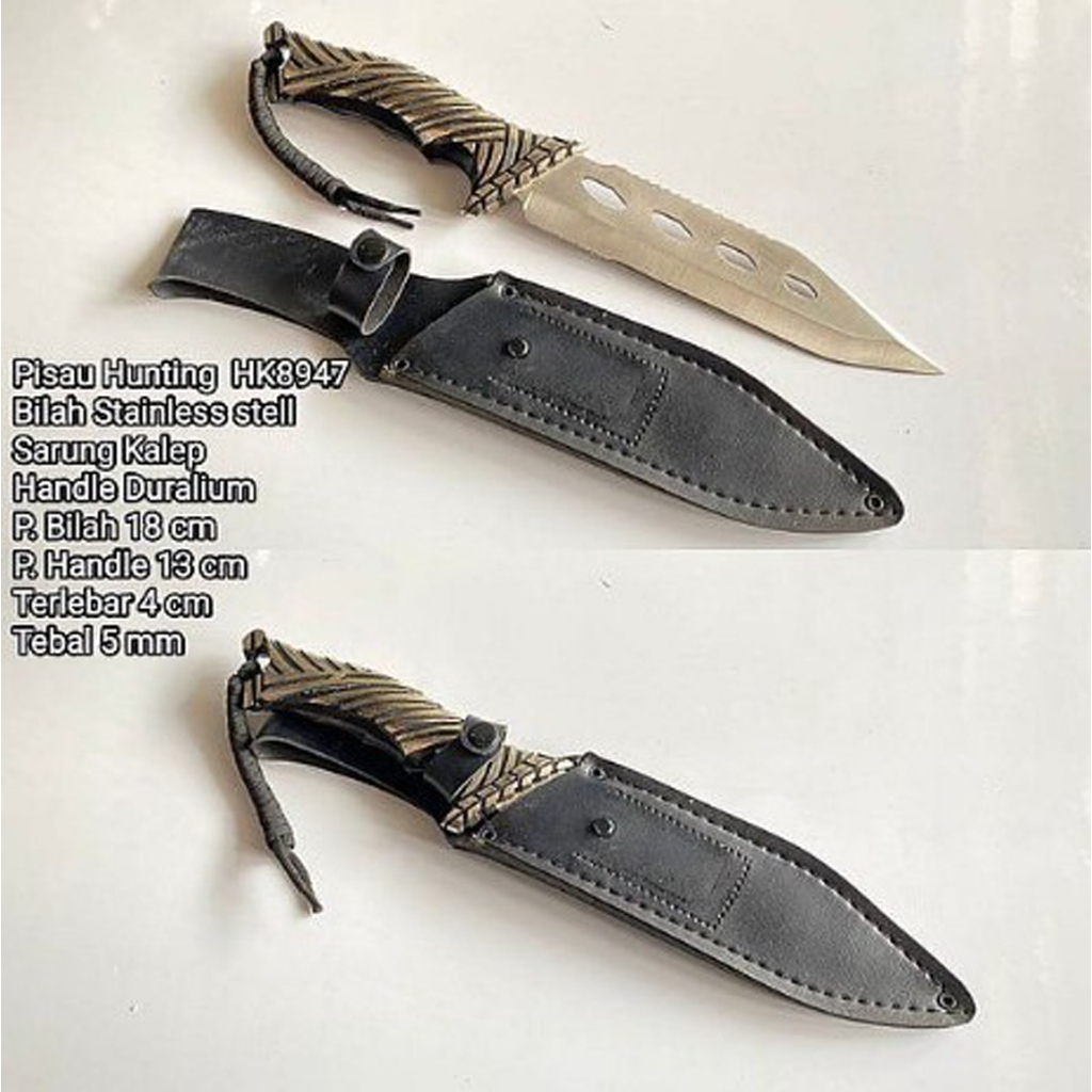 pisau hunting pisau survival series HK8947