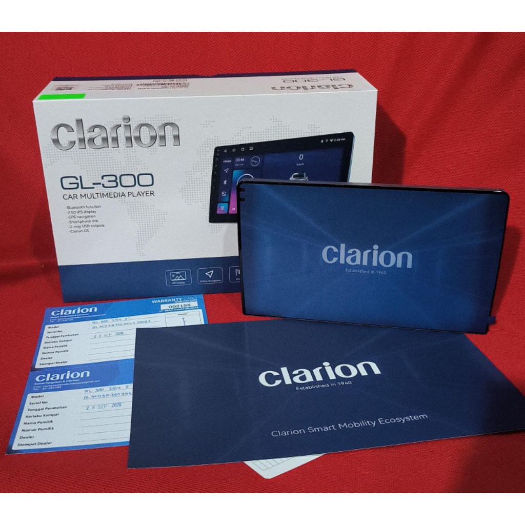 Head unit Android Clarion GL-300 9 inch ram 2/64