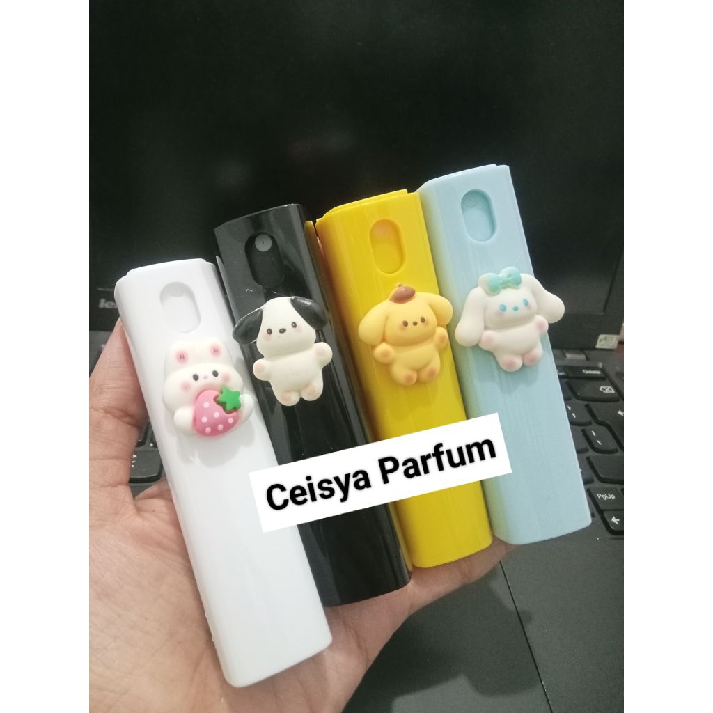 Parfum Botol Mini Lucu Unik Karakter Travel (Parfum & Botol)