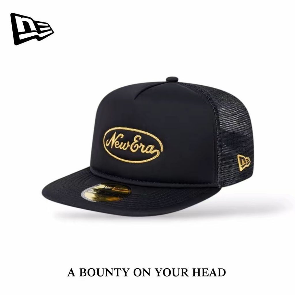 NEW ERA 59FIFTY DAY WORDMARK LOGO BLACK 59FIFTY AF CAP