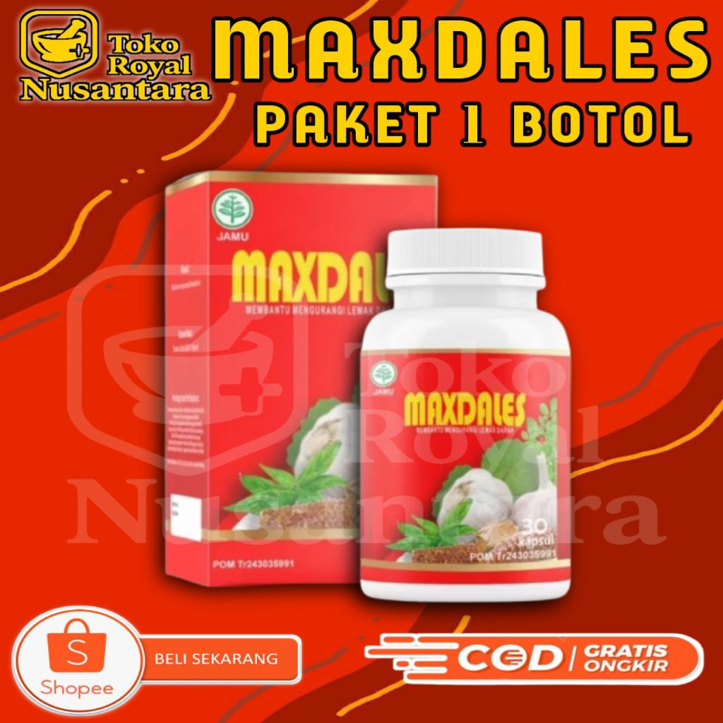 Obat Stroke Ringan Dan Kolesterol Tinggi Maxdales Asli Original Herbal Cina